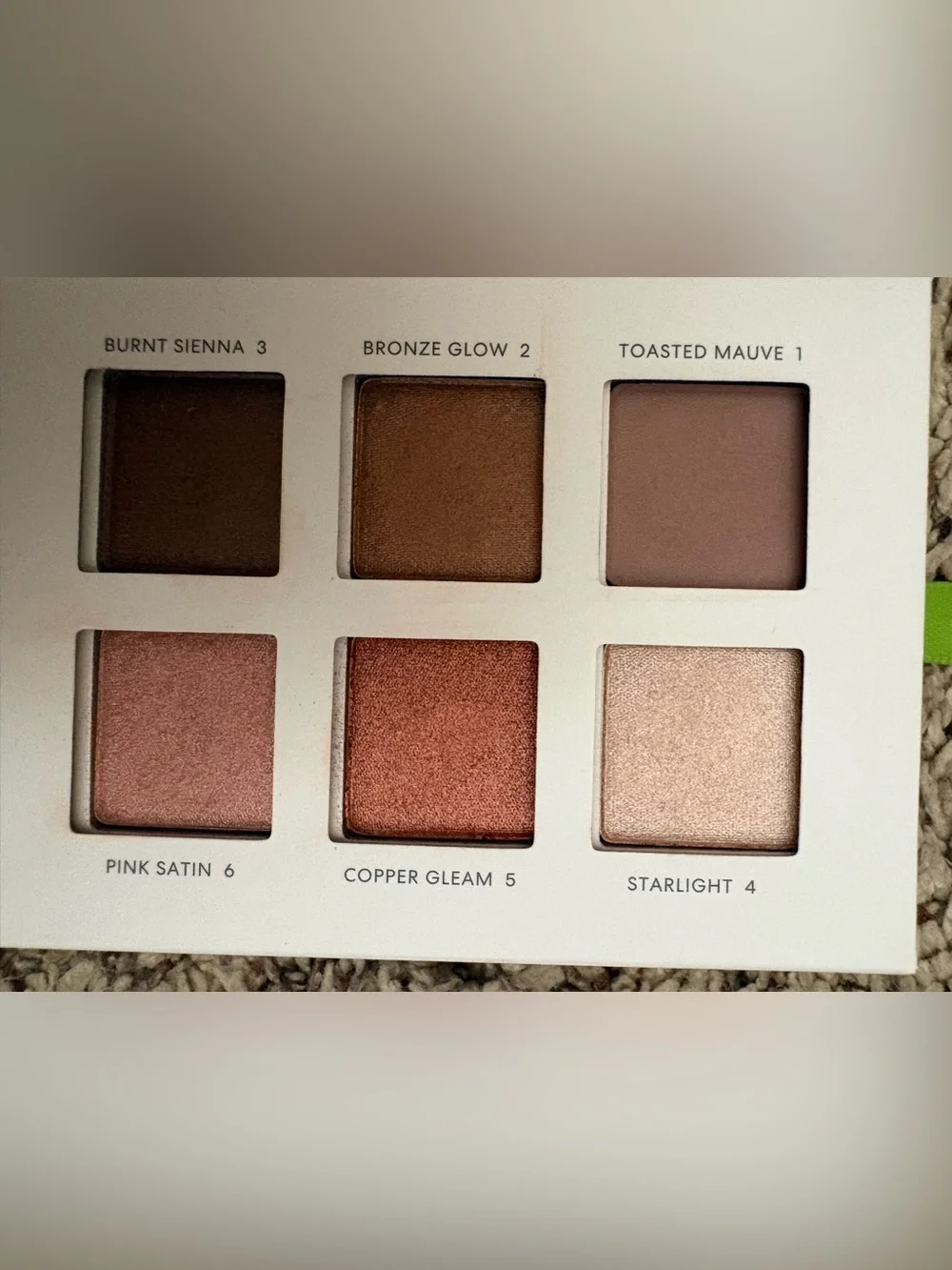 bareMinerals MINERALIST Aglow 6-Pan Eyeshadow Palette Holiday Neutral
